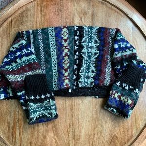 Free people cropped sweater size XS never worn